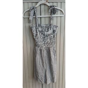 NWT Altar’d state Baylar rouched top tie strap dress sz S